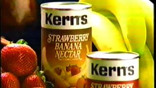 1988 Kerns Nectar Juice TV Commercials [upl. by Hardunn]