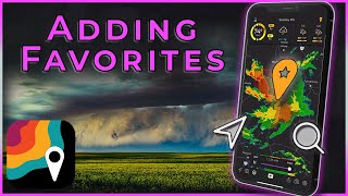 How to Change Map Types amp Add Favorites  MyRadar Tutorial [upl. by Holly-Anne719]