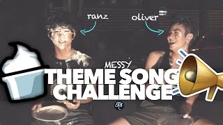 Theme Song Challenge With RanzKyle amp OliverLance [upl. by Trebor]