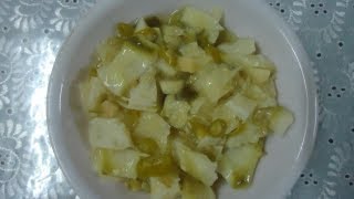 White lime pickle  Vella naranga achaar [upl. by Irol]