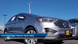 2022 Ford Edge Titanium Sport Utility Sacramento Roseville Elk Grove Folsom Stockton [upl. by Jodee]