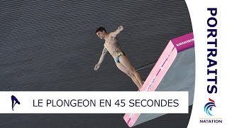 Le plongeon en 45 secondes  PORTRAITS [upl. by Ivett]