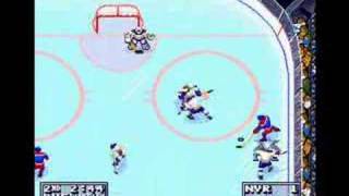 NHL 95 Playoffs Game 1 [upl. by Atrahc909]