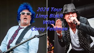 Limp Bizkit Announces 2024 Tour Which Includes Features Like Corey Feldman [upl. by Llenil]