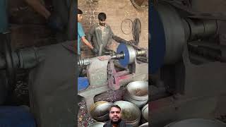 New technology used to making Ironsteel bowls by dye machine machinesteelutensils trendingshorts [upl. by Holofernes]