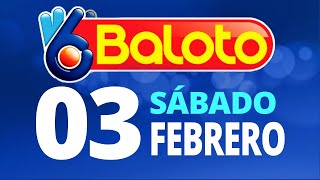 Resultado del Baloto del Sábado 3 de Febrero de 2024 Ganador 😱🤑💰💵 [upl. by Eissej]