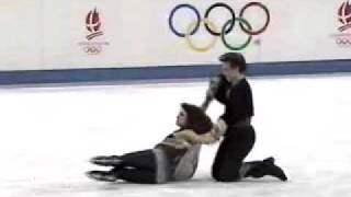 1992 Olympics Marina Klimova amp Sergei Ponomarenko Free Dance CBS [upl. by Emoreg871]