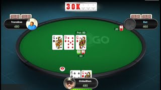 4K Poker Play quotSPIN amp GOquot on PokerStars [upl. by Arabela]