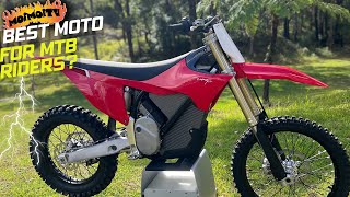 STARK VARG  FIRST RIDE ON MY NEW ELECTRIC DIRT BIKE  Jack Moir [upl. by Ernie]