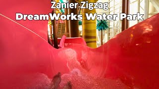 Zanier Zigzag at DreamWorks Water Park 4K POV [upl. by Meryl]