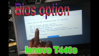 Lenovo ThinkPad T440s usb boot Set UEFI Boot with Secure Boot [upl. by Adehsor]