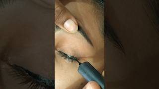 winged eyeliner tutorial eyeliner shorts makeup youtubeshorts luvletter [upl. by Alegnat634]