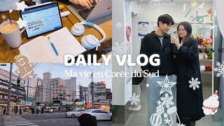 SEOUL VLOG ❄️ Mon premier daily vlog en COREE DU SUD  🇰🇷 [upl. by Graig]