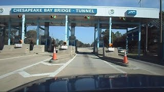 Chesapeake Bay Bridge Tunnel A Drive Over The Ocean [upl. by Idnahk312]