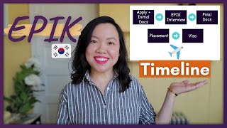 EPIK SMOE Process TIMELINE  Teaching English Abroad in Seoul South Korea [upl. by Lacagnia]