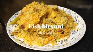 fish biryani kaise banai  फिश बिरयानी कैसे बनाएं  How to make fish biryani [upl. by Amati]