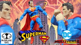 McFarlane DC Multiverse Superman Hush Action Figure Unboxing and Review [upl. by Stratton]