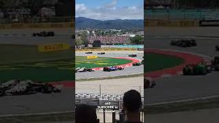 Live F1 in Barcelona Unmatched atmosphere Feel the Roar [upl. by Haliled]