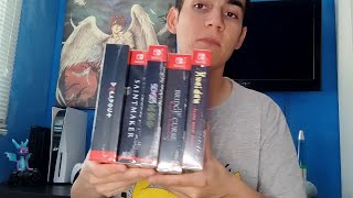 Unboxing Playasia juegos survival horror de Nintendo Switch [upl. by Cusack]