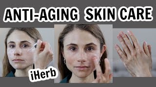 ANTIAGING SKIN CARE FAVORITES FROM iHERB DR DRAY [upl. by Anpas]