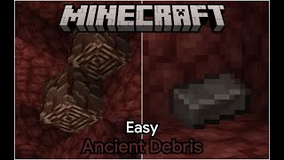 3 Cách Tìm Netherite Đơn Giản Trong Minecraft 120  How To Find Ancient DebrisNetherite [upl. by Harelda319]