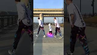 LITTLE BOY DANCING SHUFFLE NEON MODE 😱🔥 [upl. by Franzen369]