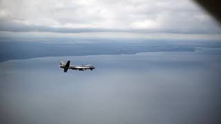 MQ9 Reaper Flies Over Central New York  174th Attack Wing Training Mission  Civil Air Patrol [upl. by Nivar]