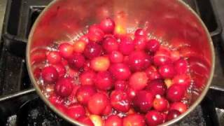 How to make fresh cranberry jam [upl. by Yssac]