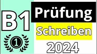 B1 Prüfung gast Schreiben Neu Modell DTZ 2024 [upl. by Darmit928]