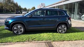 Skoda Karoq Ambition facelift 062023 16tdi Dsg Cuir Gps CarPlay Caméra [upl. by Tomasina221]