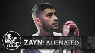 ZAYN Alienated  The Tonight Show Starring Jimmy Fallon [upl. by Kipper]