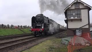 GCR Winter steam gala 2020 9F No92214 [upl. by Fang]