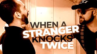 WHEN A STRANGER KNOCKS TWICE  Slapstick Comedy Film  Remastered [upl. by Himelman]