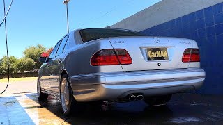 My 2000 Mercedes E55 AMG W210  CarMAN [upl. by Neelyk78]