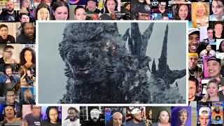 Godzilla Minus One  Trailer 2 Reaction Mashup  Toho Studio 2023 [upl. by Nywroc]