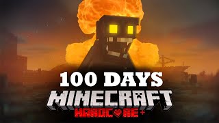 I Spent 100 Days in a Nuclear Apocalypse in Minecraft Heres What Happened 2 [upl. by Llehsyt61]