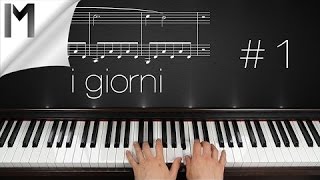 I Giorni  Piano Tutorial  Part 1  Ludovico Einaudi [upl. by Gerg548]