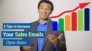 3 Tips to Increase Your Sales Email OpenRates [upl. by Dominus]