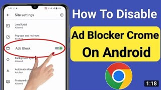 Adblock chrome  adblock android 2024  chrome ads block [upl. by Eelir]