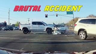 INSANE CAR CRASHES COMPILATION  Best of USA amp Canada Accidents  part 27 [upl. by Leoni]