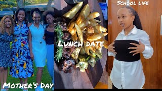 Weekly vlogMother’sDay♥️lunch date School Life🤍🥰 Visiting a Friend ☺️ [upl. by Enahs825]