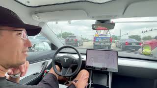 Tesla Full Self Driving FSD Test Drive — 3 Interventions [upl. by Tnafni]