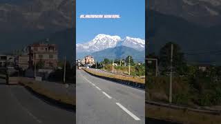 Mt Machapuchre kaski Nepal [upl. by Akcired]