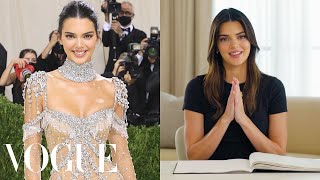 Kendall Jenner Breaks Down 16 Looks From KUWTK to the Met Gala  Life in Looks  Vogue [upl. by Jemina]