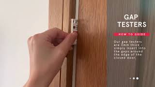 How to check fire door gaps [upl. by Goodspeed]