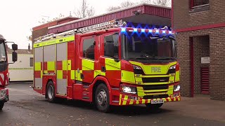 Castleford Pump Blue Light amp Siren Demo  West Yorkshire Fire amp Rescue [upl. by Suired]