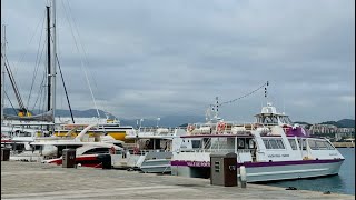 Port de Plaisance Ajaccio city Corsica Island France Marina [upl. by Yenitirb42]