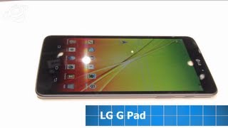 LG G Pad im HandsOn HD Deutsch [upl. by Bertrand798]