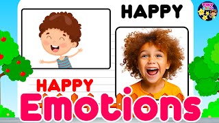 Emotions And Feelings  Visual Cards For Learning  Learn Emotions Tiny Stars [upl. by Narak]