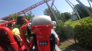 ISPEED Roller Coaster  Mirabilandia  GoPro Hands up [upl. by Ettelimay40]